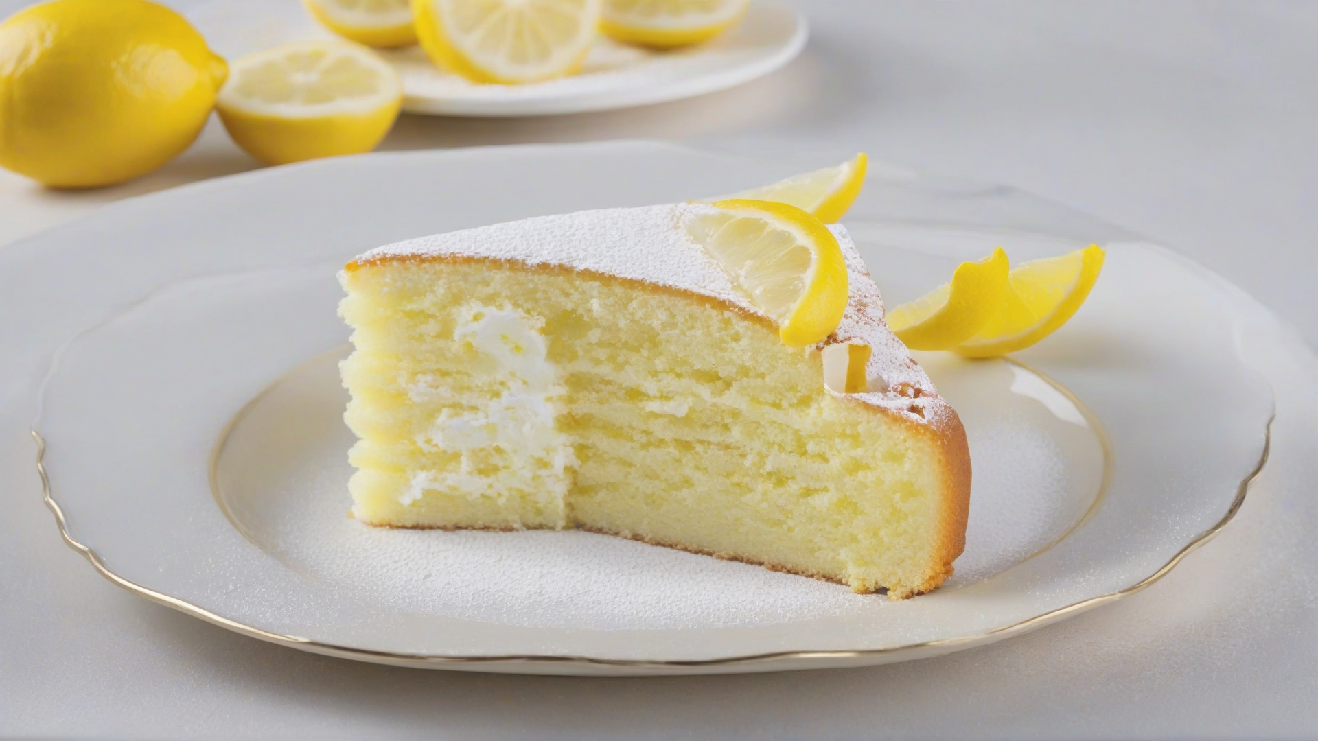 torta di limone
